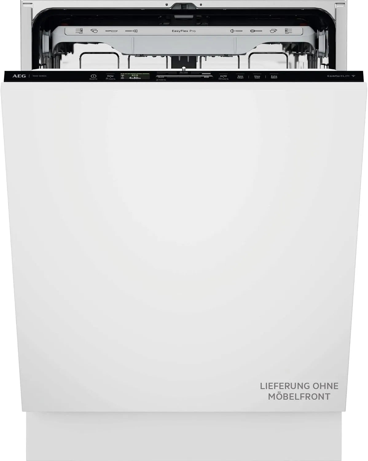 AEG GI9700X4PC, Opvaskemaskiner, 60 cm, 9000 WiFi opvaskemaskine fuldt integreret 60 cm, løftefunktion, Sølv, 9000 W, 9700X4, 5 cm