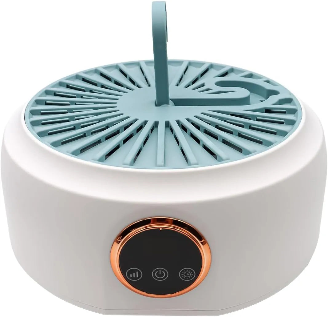 Nicear, Mini- tørretumbler, 600 W, foldbar tørretumbler med 1-8 timers smart- timing, Sort, 10 g, 0, 67 mm, 220 V
