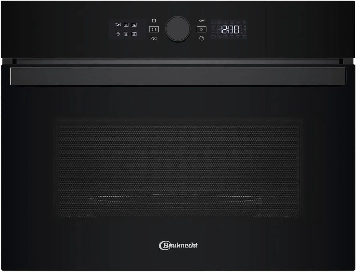 Bauknecht BMW47DMK, Bordgrillapparater, elektriske, Combi Mikrobølgeovn 900 Watt, Varme Element Grill 1600 Watt, Hot, Sort / sølv