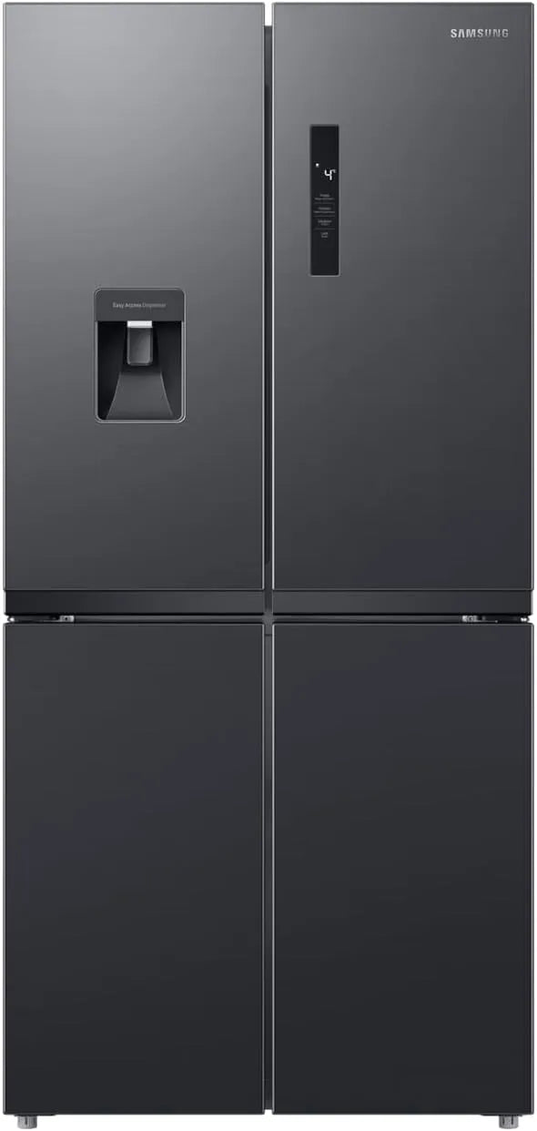 Samsung RF4000, Drikkevarekøleskabe, SLIM Fransk Dør med Twin Cooling + TM, EEK: E, Sort, 329l, 159l