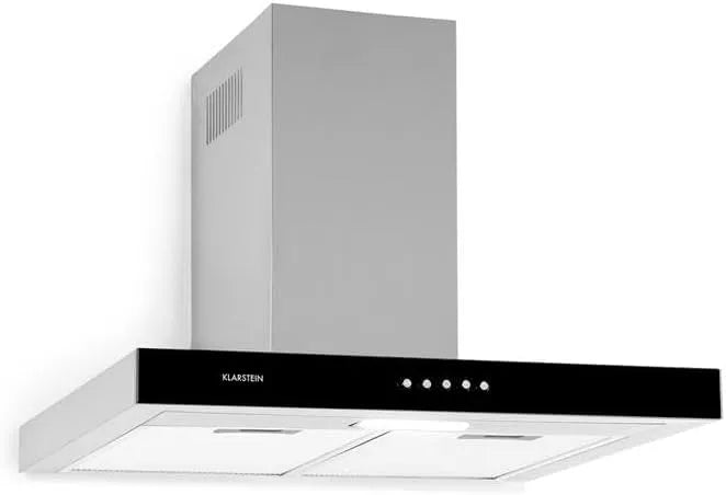 Klarstein, Emhætter, Clearstone Darya-dæksel, EEK A, 60 cm, 310 m3 / h udstødningsluft, 2, Sølv, 67 dB, 3 v, 240 V