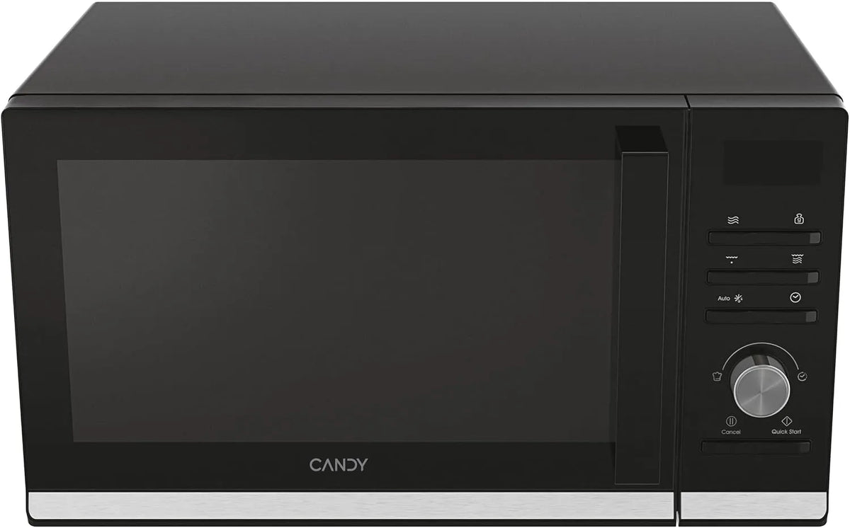 CANDY CMGA25TNDB, Mikrobølgeovne med grill, mikroovn / 900 watt / Grill 1000 watt / 25 liter / Grill Indsæt / Sort / Model, Sort, 900 w, 1000 w