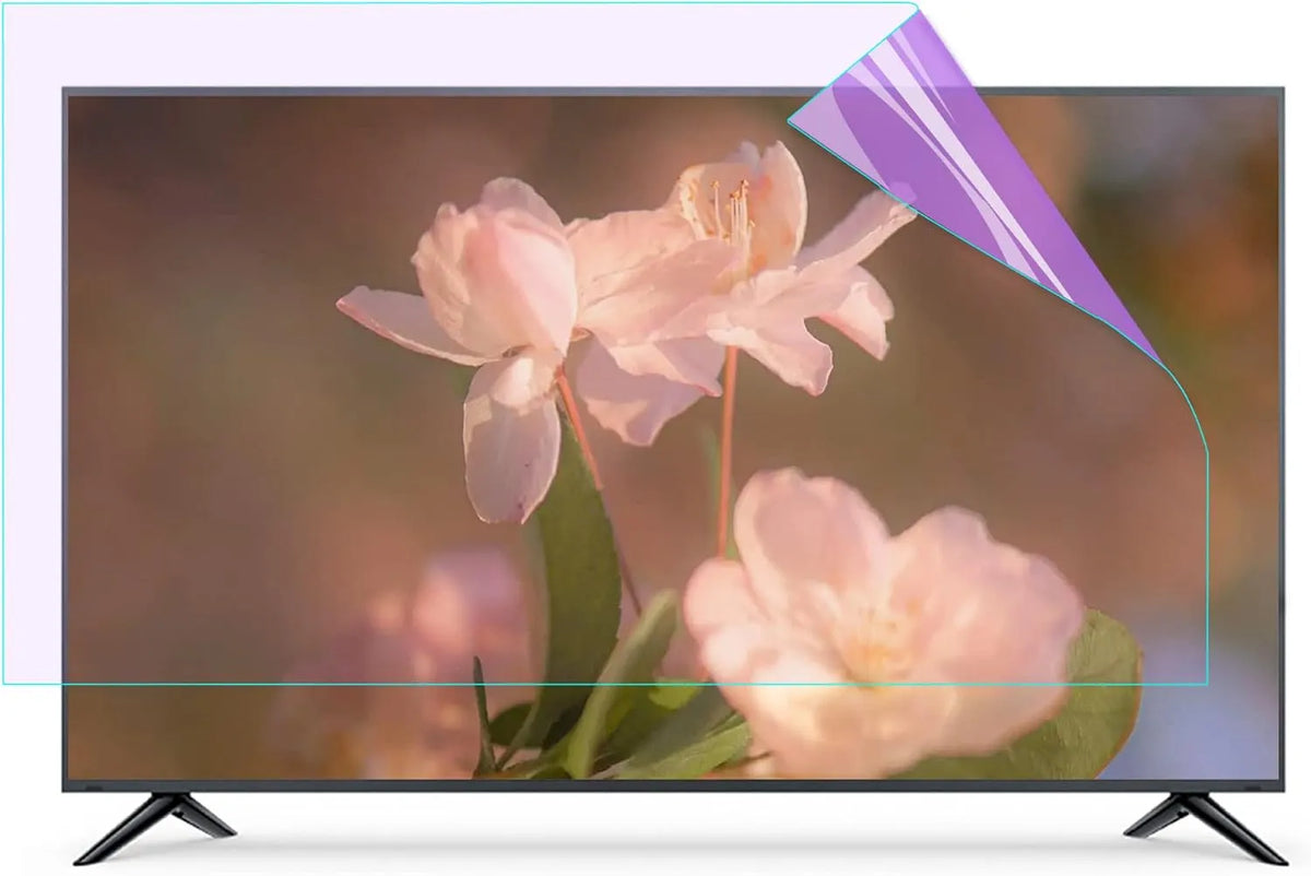 ORICALCHASM QLED-4K-HDTVs 4K-HDTV, Skærmbeskyttelse til TV –. Skærmbeskyttelsesfilm til fjernsyn, fra mat, glas- fri skærmbeskyttelsesfilm, Sort