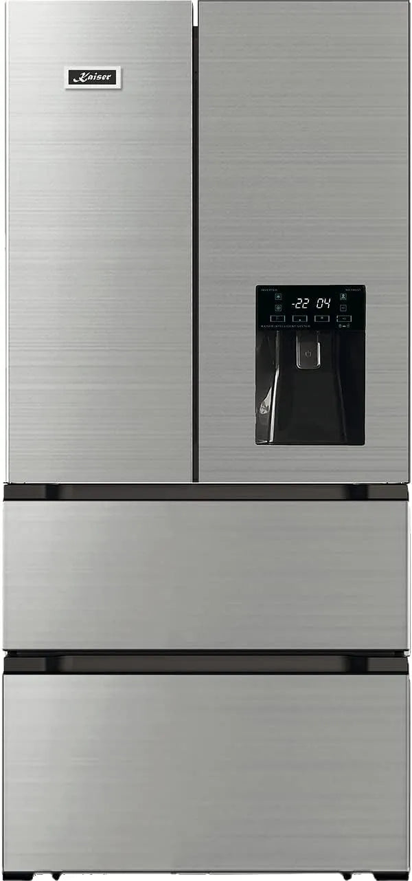 Kaiser, Køle-/fryseskabe, Side- køleskab KS 80420 R + IceBox, Sølv, 183 cm, 83, 6 cm, 506 l, 0 × 83