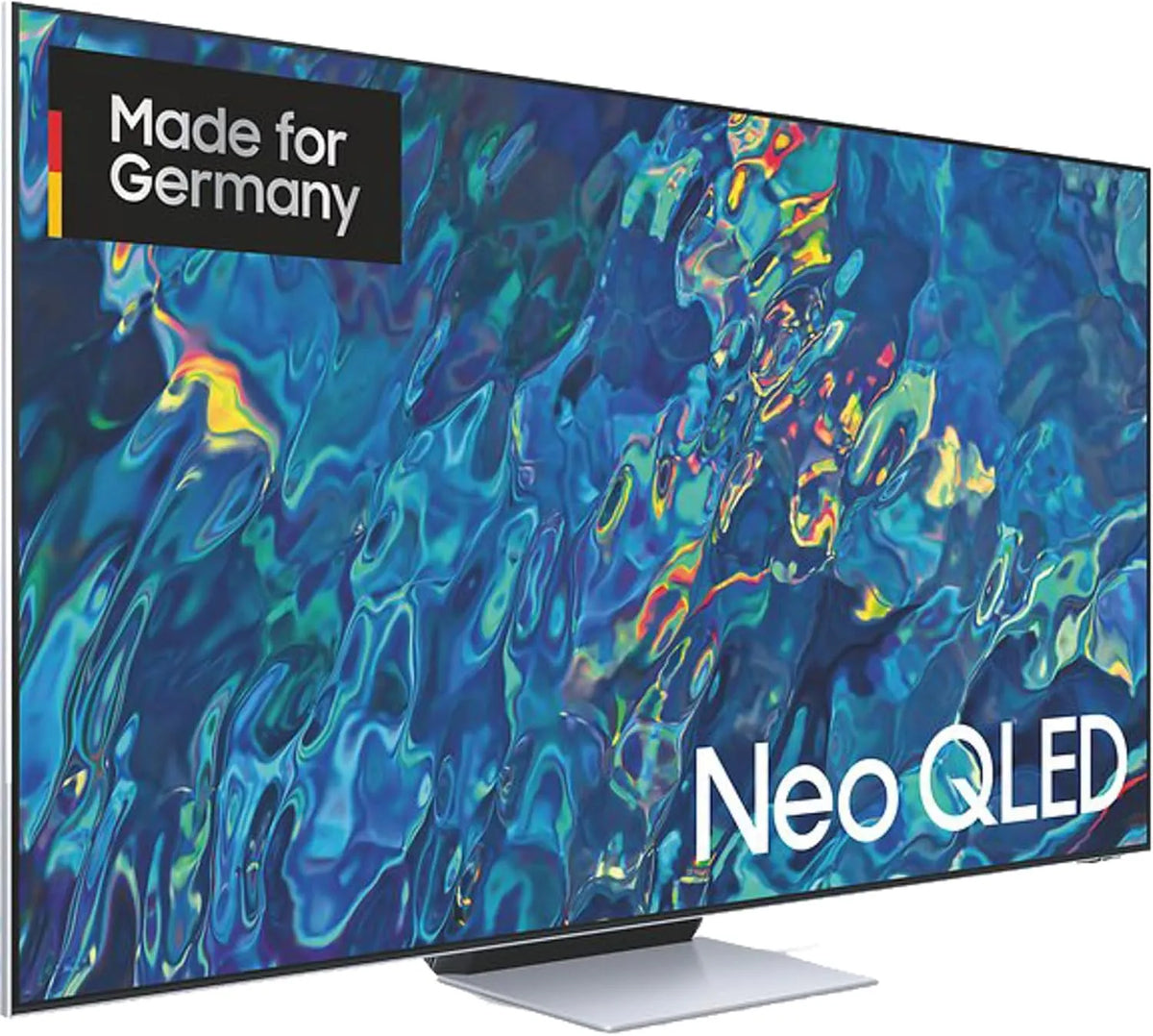 Samsung QN95B GQ85QN95BATXZG, TV'er, Neo QLED 4K 85 tommer TV (GQ85 ATXZG, tysk model), Quantum HDR 2000, Neurale, Sølv, QLED, 4K, Mini LED