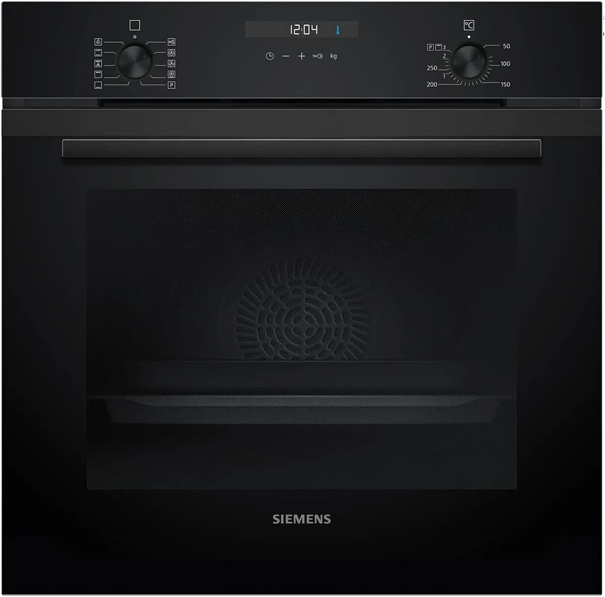 Siemens HB237GBB3, Ovne, Deep sort Inox, Sort / sølv, 237G, 71 l, 595 x 594 x 548 mm, 604 x 560