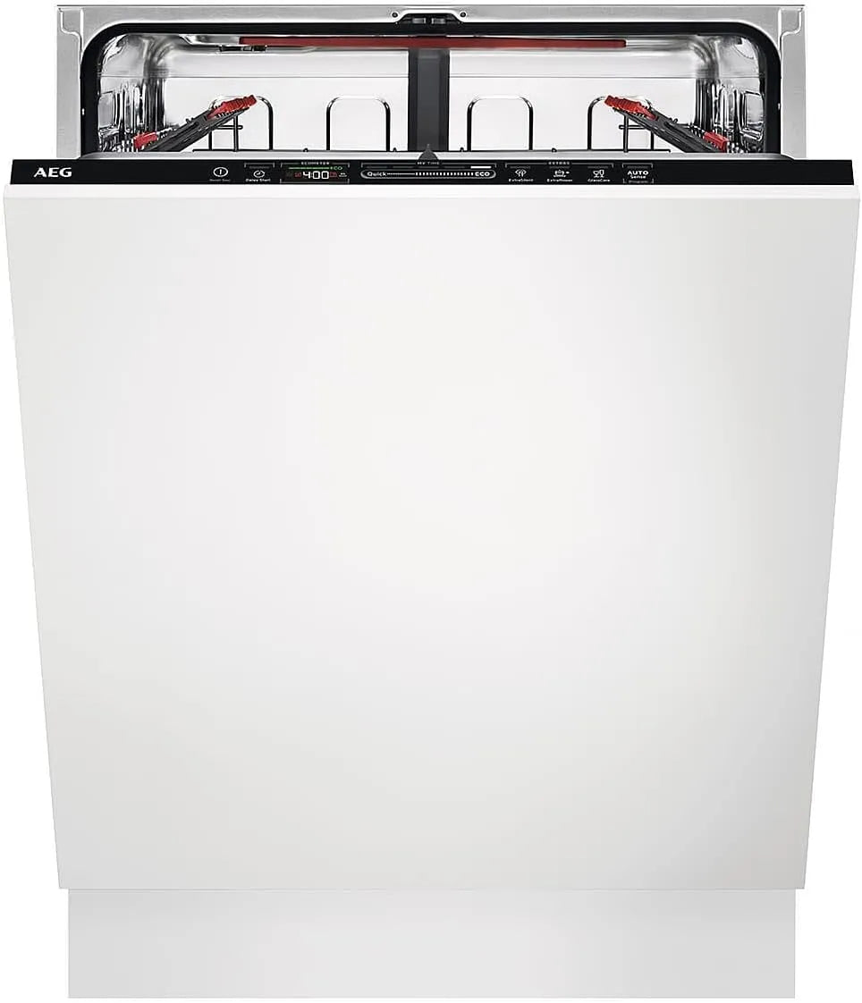 AEG FSE64637P, Opvaskemaskiner, 60 cm, Fuldt integreret Bygnings- i Opvaskemaskine, Sølv