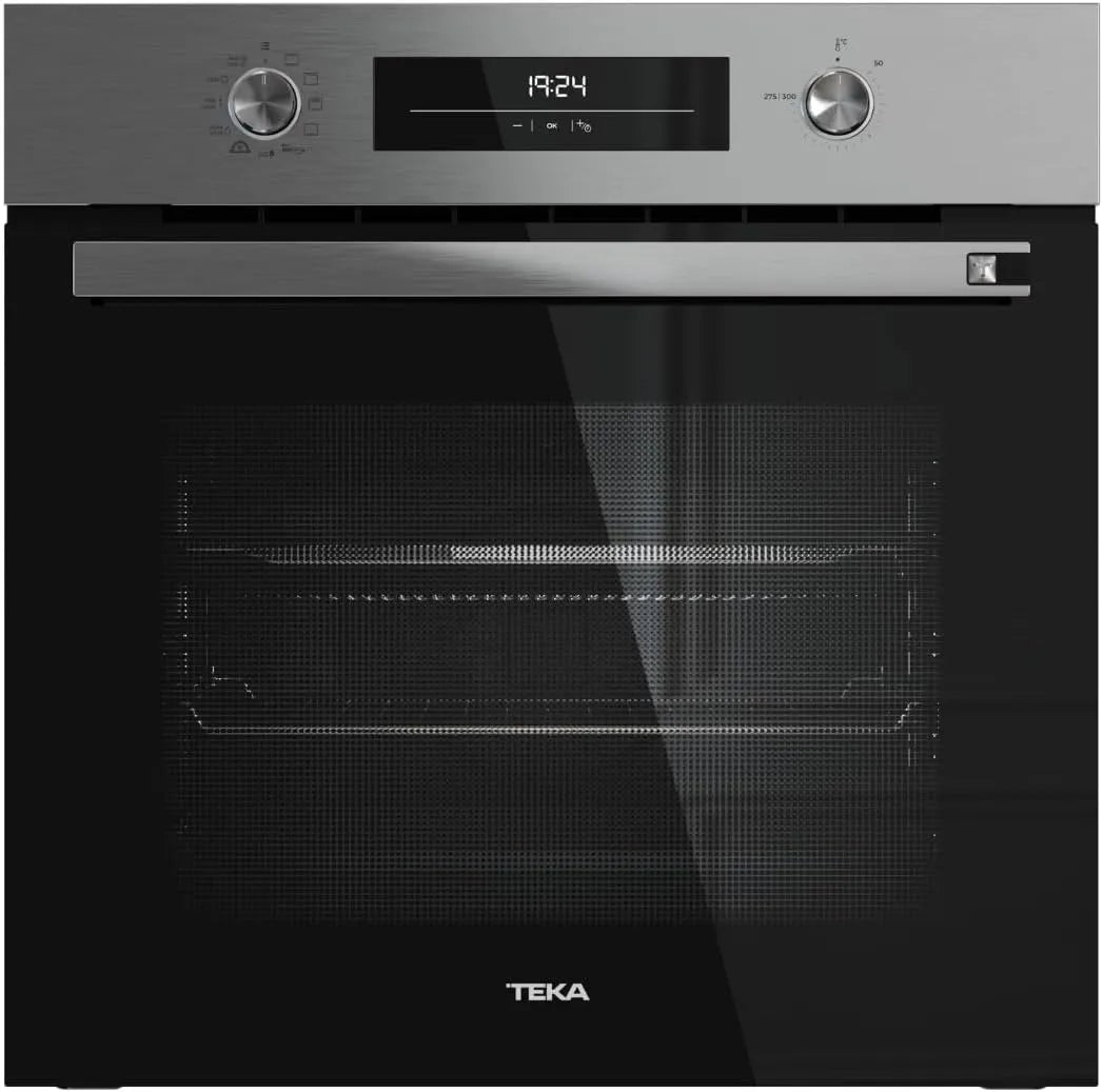 Teka, Ovne, Airquy multifunktionel ovn, HydroClean system, 9 funktioner, 71 l, Sort, 60 cm, 70 l