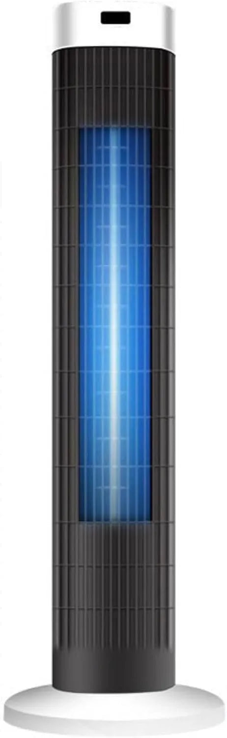 LaYiQimn 3-in-1-Verdunstungsluftk 3-in-1, Mobile klimaanlæg, Mobile aircondition, bærbar fordampningsluftkøler med 80 ° oscillation, stille, Hvid