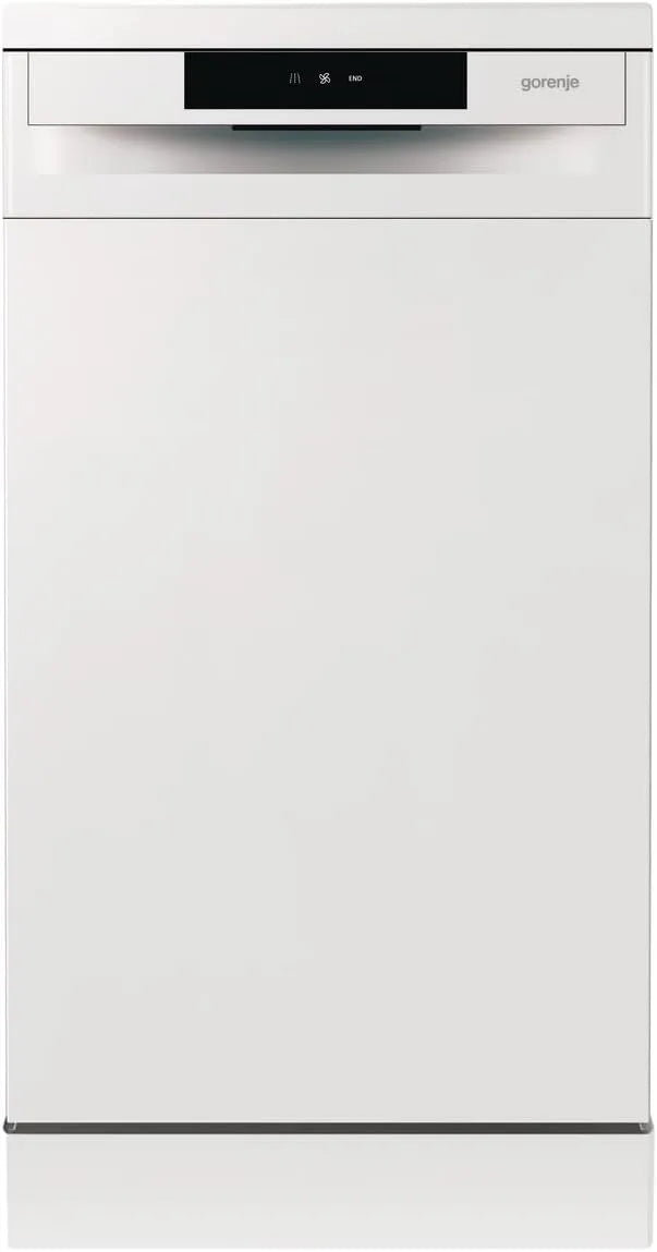 Gorenje E15W, Opvaskemaskiner, 60 cm, GS 520 Aftagelig opvaskemaskine / 45cm / 9 skræddersyede lofter / 5 programmer /, Hvid, 15W, 45cm, 8 x 84