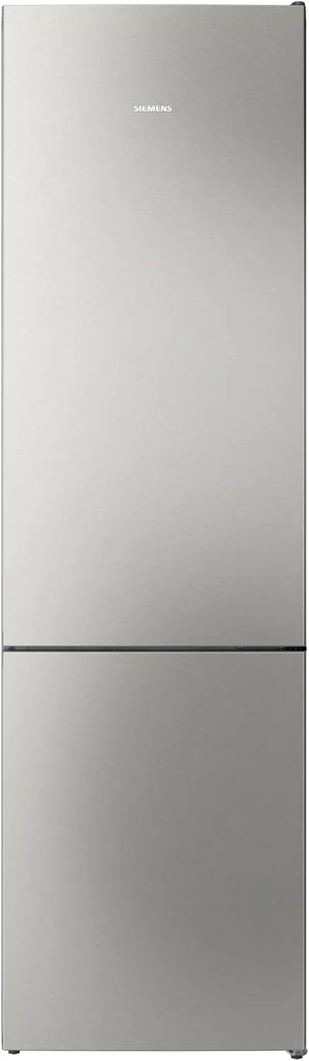 Siemens iQ300 KG39NVICG, Køle-/fryseskabe, Fritstående køleskabe-fryser kombination 203 x 60 cm, 260 L køling & 103 L, Sølv, 203 x 60 cm, 260 L