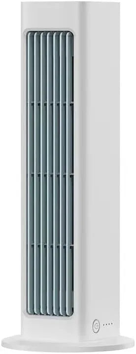 SWZEC 2PCS, Bordventilatorer, breezemax - QPLC max brieze smart mobil klimaanlæg Original (hvid, Hvid