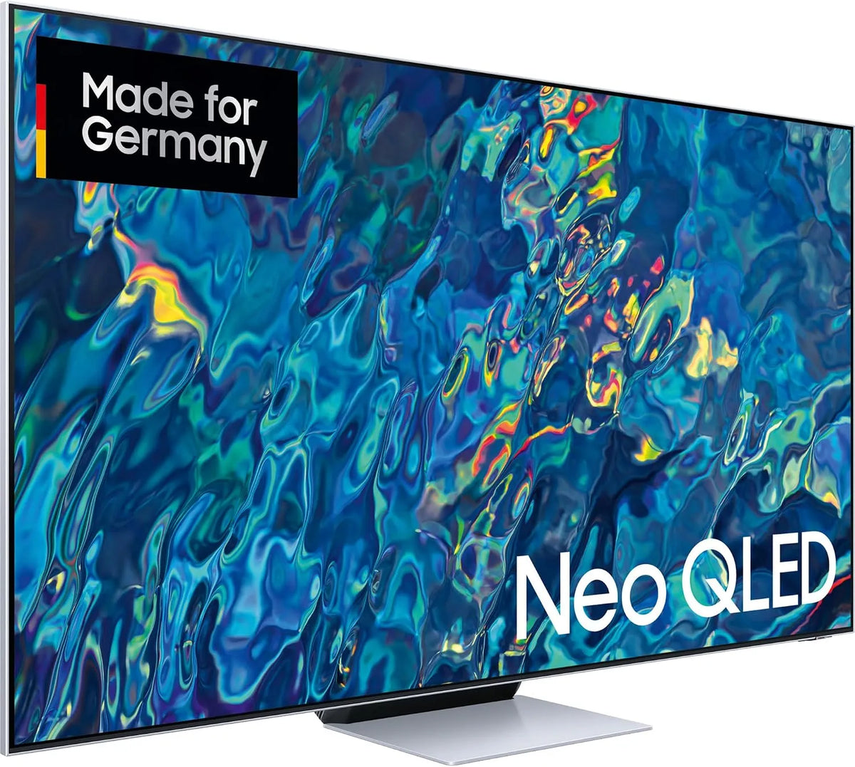 Samsung QN95B 55-tommer, TV'er, Neo QLED 4K TV (GQ55 ATXZG, tysk model), Quantum HDR 2000, Neurale Quantum, Sort, QLED, 4K, Mini LED