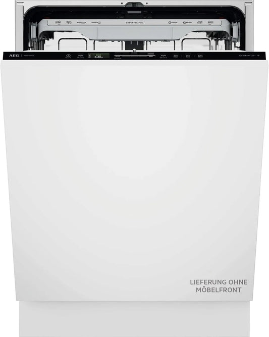 AEG GI9700X4PC, Opvaskemaskiner, 60 cm, 9000 WiFi opvaskemaskine fuldt integreret 60 cm, løftefunktion, Sølv, 9000 W, 9700X4, 5 cm