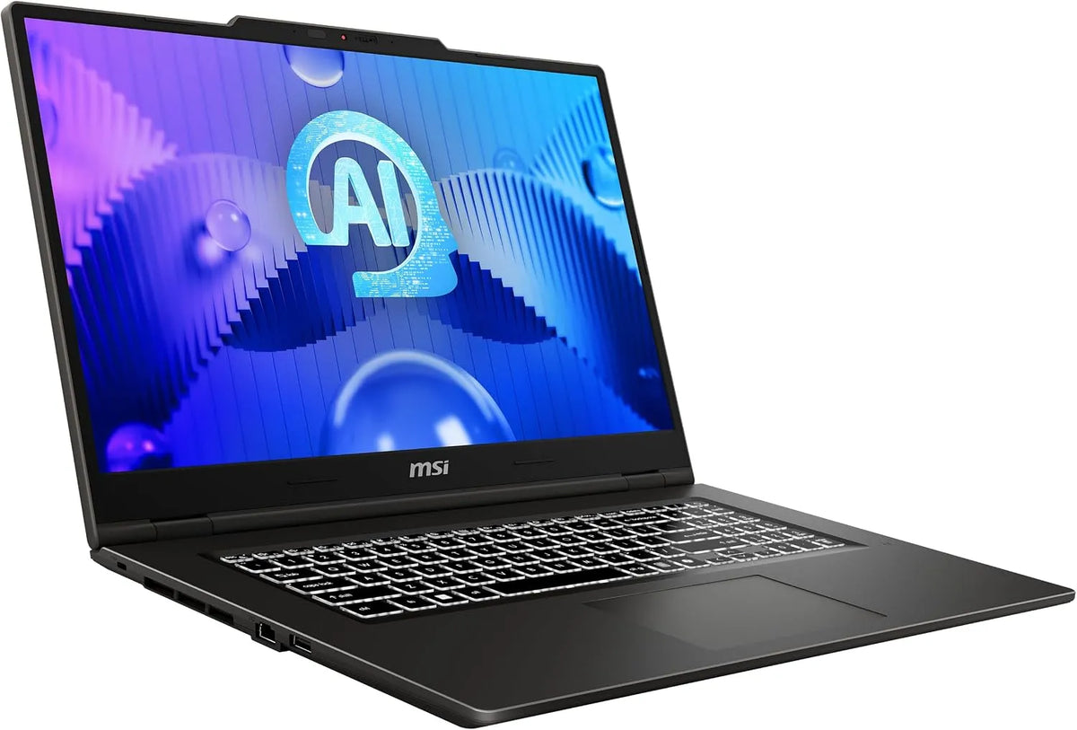 MSI A1MG-006 A1MG, Almindelige bærbare computere, Venture 17 AI, Business Laptop, Core Ultra 7 Processor, 17.3 ′ ′ Fuld HD-skærm, Sort, 16 G
