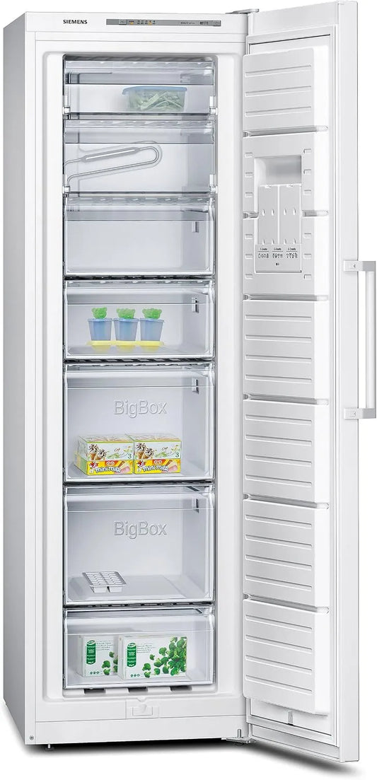 Siemens GS36VVW30, Fryseskabe, Fryser / A + + / Frysning: 237 L / hvid / superFryser / bigBox / ecoPlus, Hvid, 36V, 237 L, 90 W, 212 kW