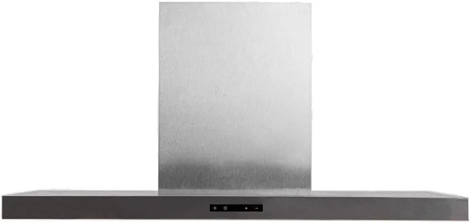 Vlano, Væghængte emhætter, NIVEAU 90 X Væggelængde hætte, 90 cm, fjernbetjening, rustfrit stål, 4, Sølv, 200W, 51 dB, 150 mm