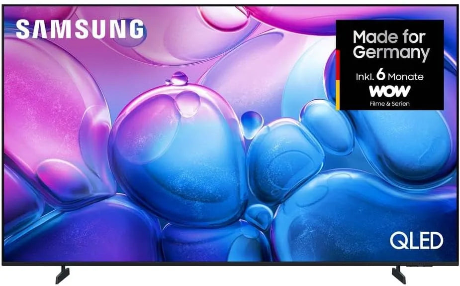 Samsung Q6FA, TV'er, QLED 4K 65 tommer (163 cm) UHD, Optimeret til fodbold, Quantum HDR, 4K, Sort, QLED, 163 cm, 65 inch
