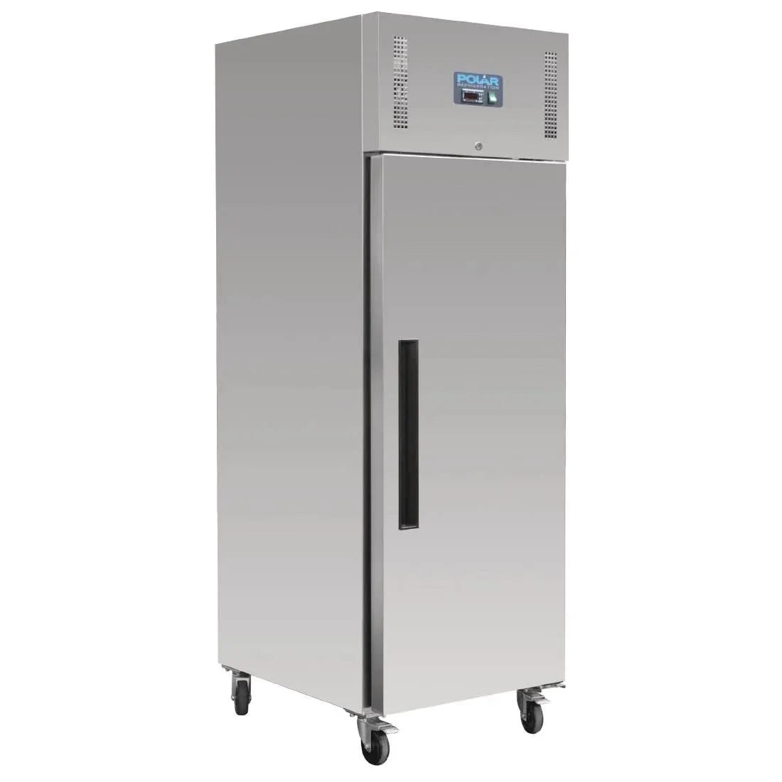 Polar, Tilbehør til fødevaresalg, køleskab U- Series 350W Single-dør bageri køleskab 850 liter, rustfrit stål, 2 °, Sølv, 350W, 850 l