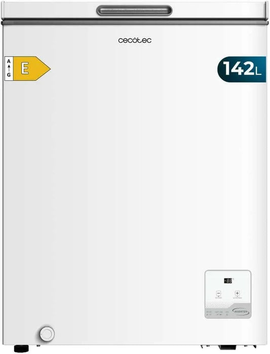 Cecotec, Kummefrysere, horisontal fryser Bolero CoolMarket Chest 142 hvid E. 142 l kapacitet, inverter, Hvid, 142 W, 142 l