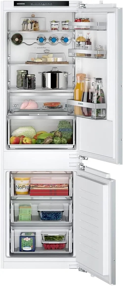 Siemens KI86NVFE0 KI86NVF0, Køle-/fryseskabe, bygning i køleskabe -fryser, Hvid, 178 cm, 260 l, 177, 2 cm
