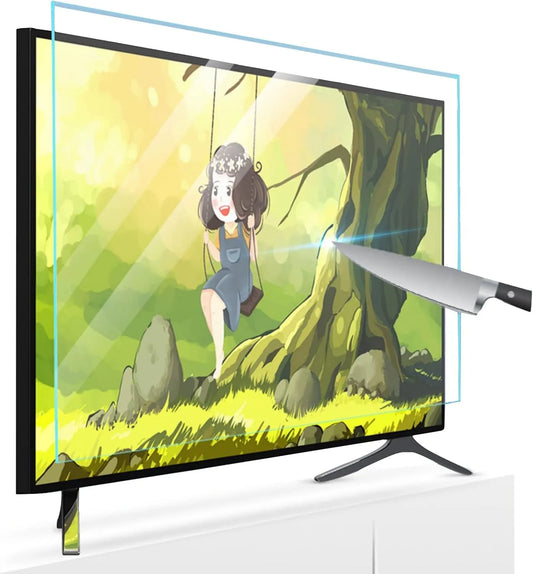 KELUNIS 82tommer, Skærmbeskyttelse til TV, 1831x1049mm 82inch Anti- blå lys skærm beskyttelse til 75- 85 tommer tv-filtre, Sort, 1831x1049mm