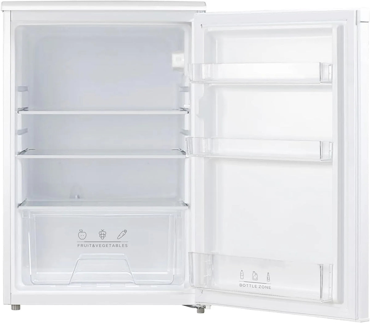Comfee, Køleskabe uden køleskab, Komedie 131L køleskab uden fryser, inverter kompressor, 72 kWh / år, Hvid, 131L, 72 kW, 4 x 55, 3 x 84