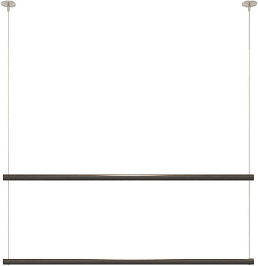Generic, Beklædningsstativer til tøjbutikker, dobbeltlagede beklædningsstativer til, Sort, 240 cm, 80 cm, 100 cm, 120 cm