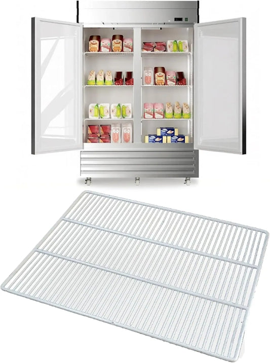 Generisch, Gitter, Køleskabe af kulstål - organisatorhylde, frizerseparator, Hvid, 6 mm