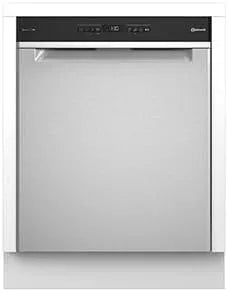 Bauknecht BKSV2UBN3CX, Opvaskemaskiner, 60 cm, opvaskemaskine understruktur 60 cm, 14 skræddersyede lofter, ActiveDry automatisk, Sølv