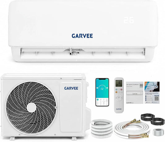 Euker, Split-klimaanlæg, Split aircondition 18000 BTU - Inverter - A + + - R32 miljøvenlig - Stille, Hvid, 18000 BTU