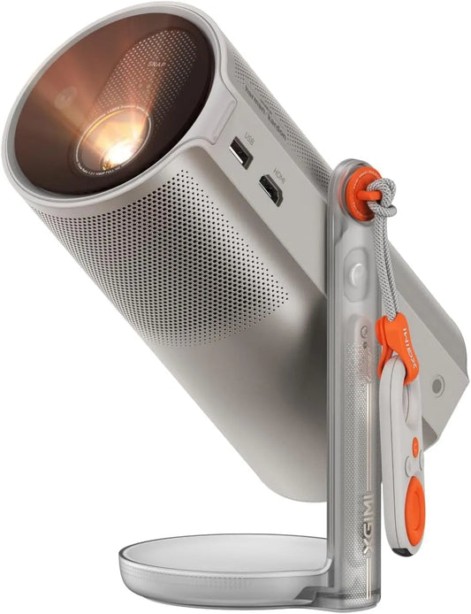 XGIMI, Projektorer, MoGo 4 Laser Beamer Udendørs med batteri, mini hjemmebiograf projektor bærbar, Sort, 4 L, 120 inch, 800 g, 12W