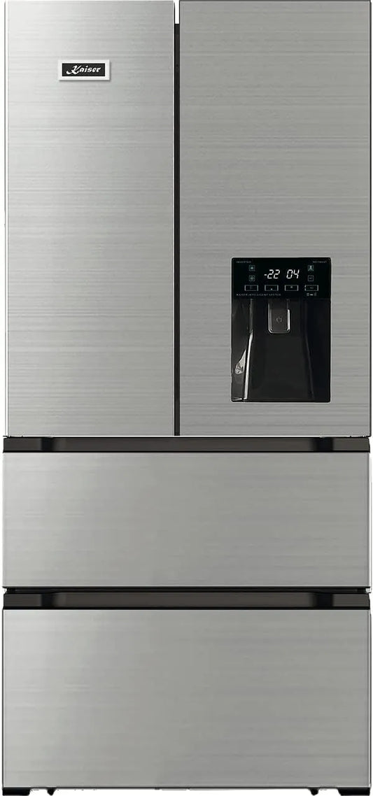 Kaiser, Køle-/fryseskabe, Side- køleskab KS 80420 R + IceBox, Sølv, 183 cm, 83, 6 cm, 506 l, 0 × 83