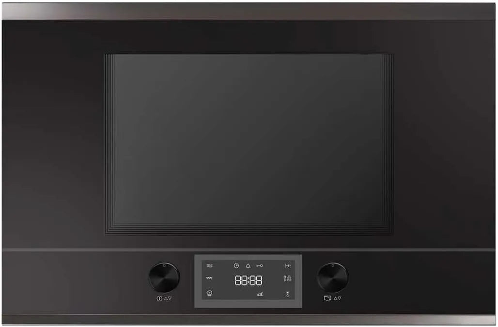 Küppersbusch ML6330.0S2, Miniovne, Bygning i mikroovn, Sort / sølv, 850 w, 1200 w, 4 g, 2 v