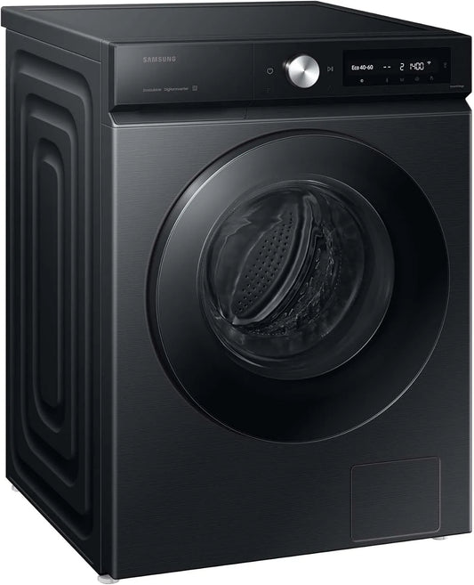 Samsung WW11DB7B34GBU2, Vaskemaskiner, Bespoke vaskemaskine, 11 kg, 1.400 rpm, Ekstra energibesparende, EEK: A (-20, Sort, 11DB, 34G