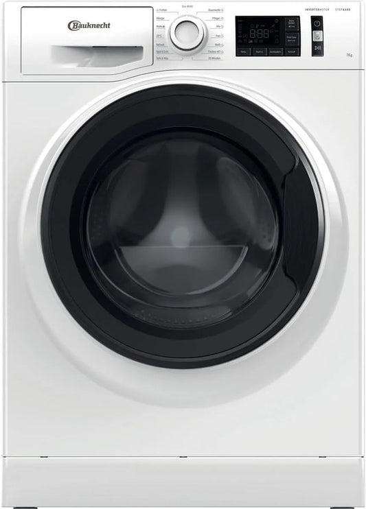 Bauknecht, Vaskemaskiner, WM klasse 7A Front Indlæser Washer - 7 kg Kapacitet - Aktiv Care, Steam Hygiene, Hvid, 7 kg, 85 x 59, 5 x 54 cm