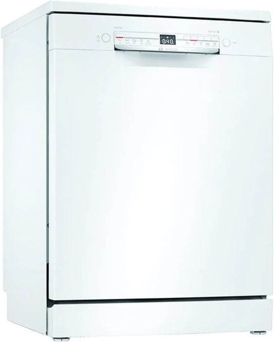 Bosch kWh/100 SMS2ITW33E, Opvaskemaskiner, 60 cm, Series 2 Defriet opvaskemaskine / E / 60 cm / Hvid / 92 kWh / 100 cykler / 12 MGD, Hvid