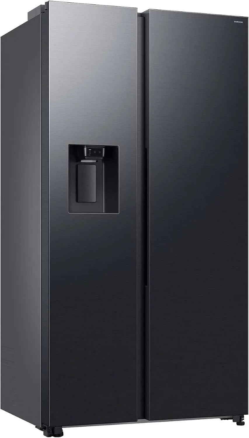 Samsung RS70F67KCFEF RS70F67KCEF, Køle-/fryseskabe, side køleskab / fryser, AI køleskab med fryser, 178 cm, 634 l, is / vand, Sort