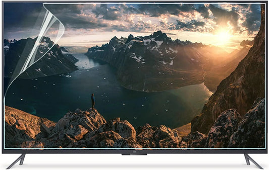 KELUNIS, Skærmbeskyttelse til TV, 32-75 tommer blænding beskyttelse TV skærm beskyttelse for Sharp / Sony / Samsung, Sort, 58 ', 4K, OLED, QLED