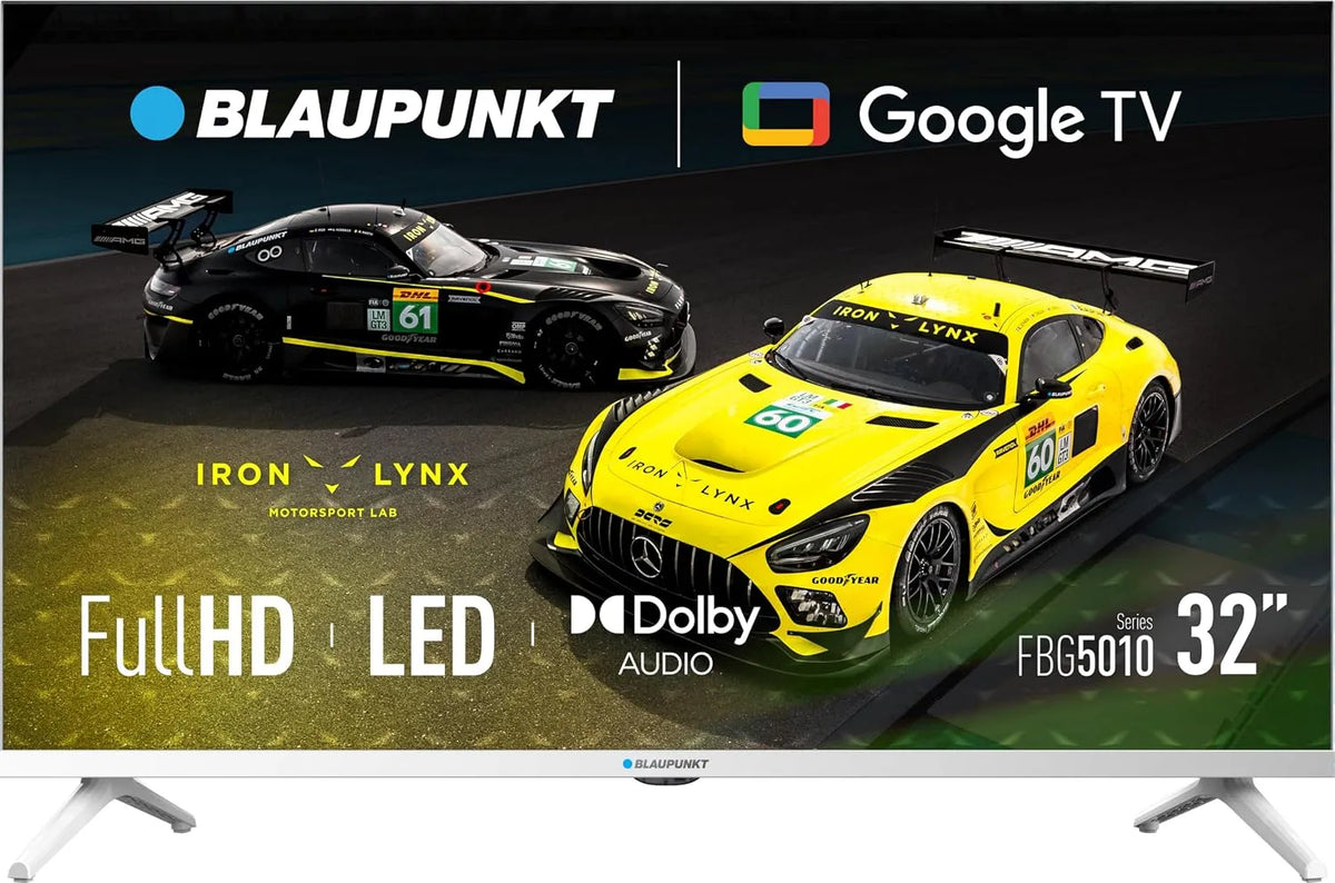 BLAUPUNKT 32FBG5010S, Tv-afspillere og dvd-afspillere, Smart TV, 32 inches, Fuld HD 1920x1080, LED-LCD, HDR-kompatibel, WLAN og, Sort, 32 inch