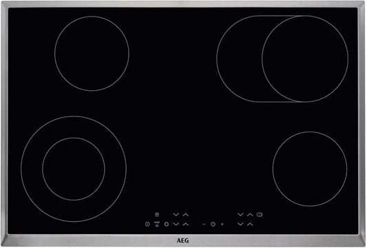 AEG, Kogeplader, HK 834060 X- B Kochfeld / Glaskeramisk, elektrisk, Sort, 10, 04 kg, 2 x 71, 0 x 60, 0 W