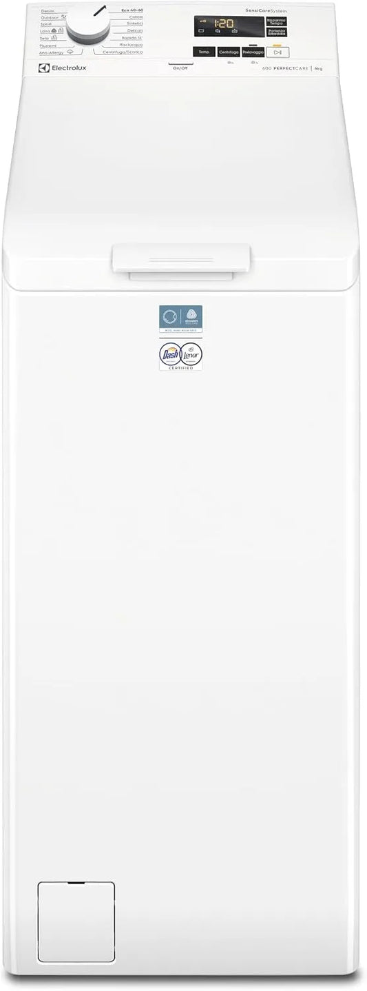 Electrolux EW6T56A, Vaskemaskiner, Elektrolux vaskemaskine top loader 6 kg klasse A hvid, 6 kg