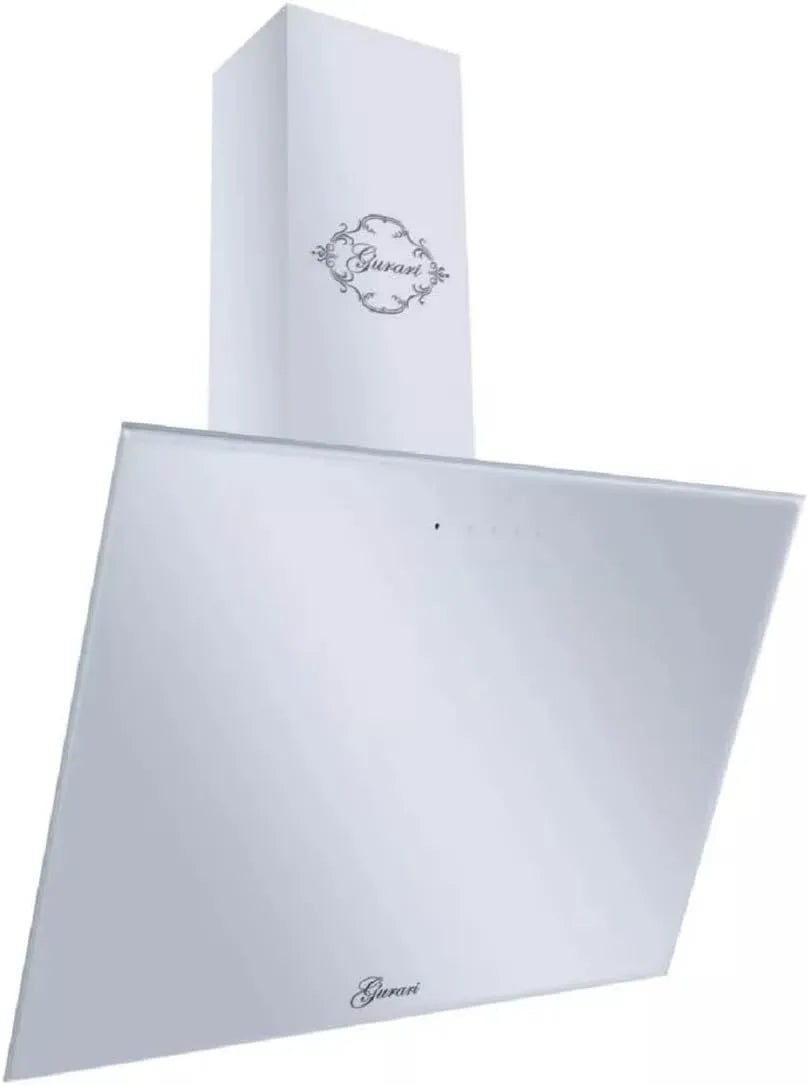 Gurari, Væghængte emhætter, 286 WH 8 Primær hovedløse hætte 80 cm hvidt glas, Hvid, 286 W, 80 cm, 796 mm, 385 mm
