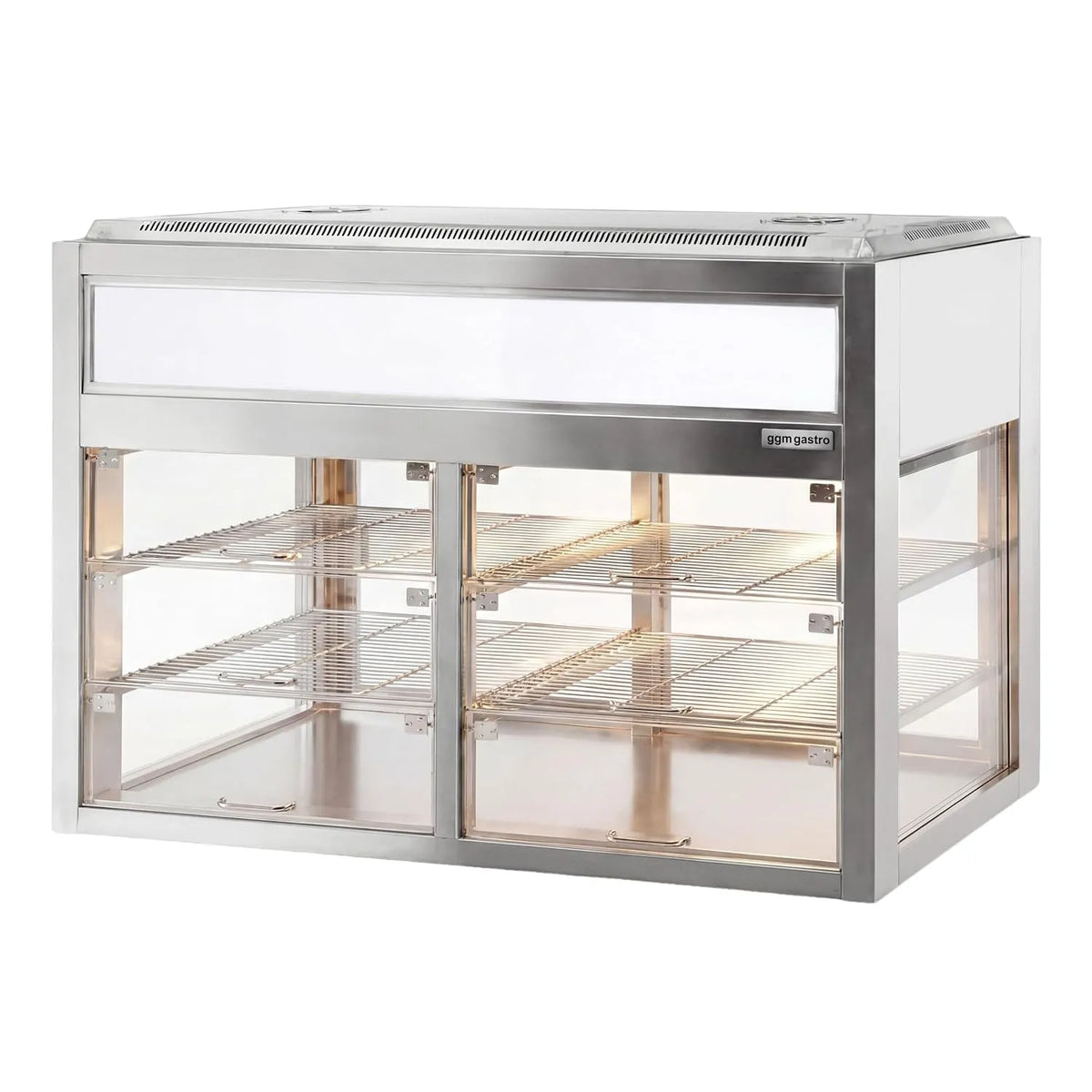 GGM Gastro, Kølemontrer, Sort, 1400 x 600 x 1000 mm, 350 l, 670 w, 215 kg