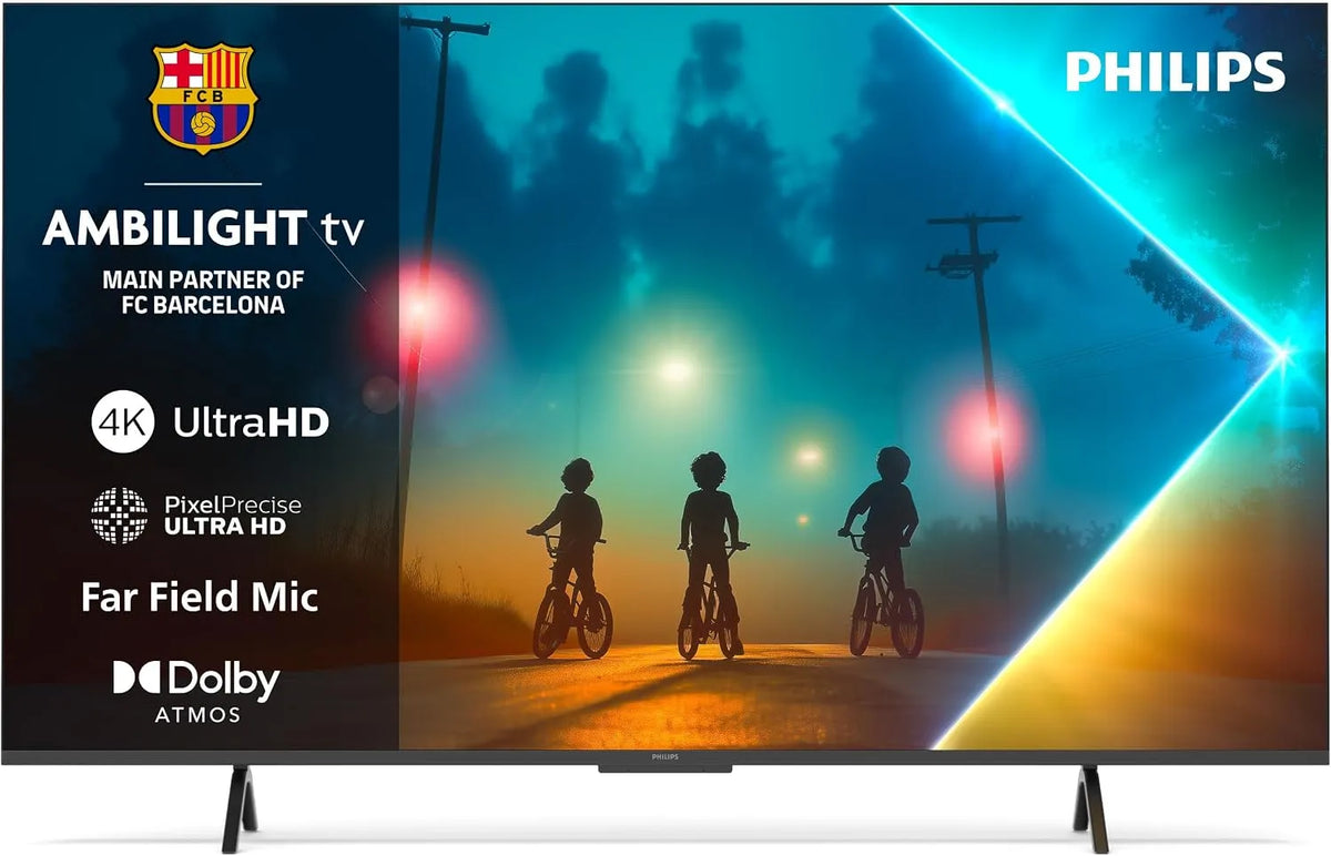 PHILIPS 75x75-400 55PUS8200, TV'er, Ambilight 4K LED Smart TV - 55 tommer Universal Flat- to- Wall TV Britcher, til, Sort, 75x75, 4K, 75 '