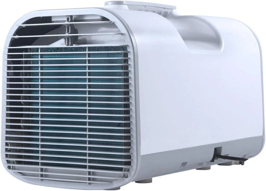 NGTFDCP, Luftkonditioneringsanlæg, Klimaanlæg campingvogn, udendørs camping mini aircondition bærbar elektrisk telt, Hvid, 12V, 24V, 110V, 220V
