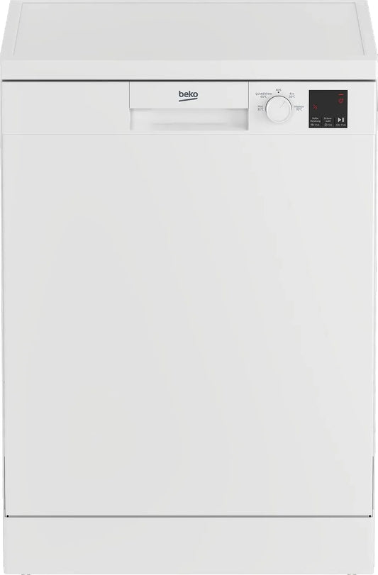 Beko DFN04321W, Opvaskemaskiner, 60 cm, opvaskemaskine 60 cm, 13 tailormade lofter, løsnet opvaskemaskine, Hvid, 04321W, 2 v, 4 v