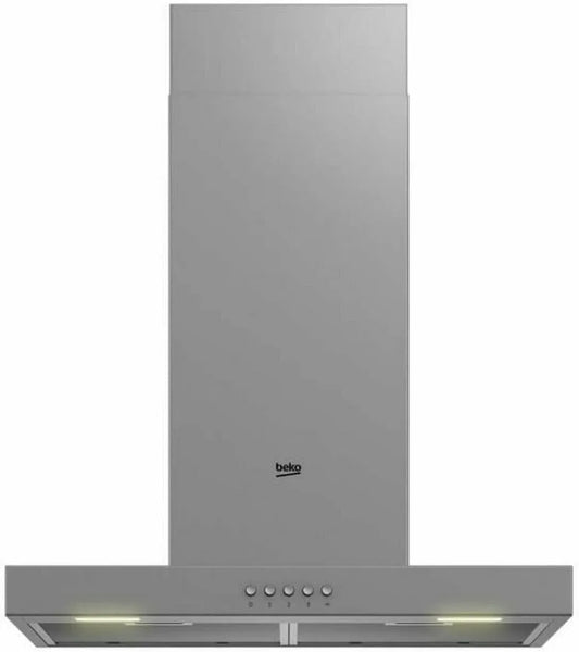 Beko BHCB61622BXH, Væghængte emhætter, væghætte - 60 cm, Sort, 60 cm, 102, 5 cm, 50