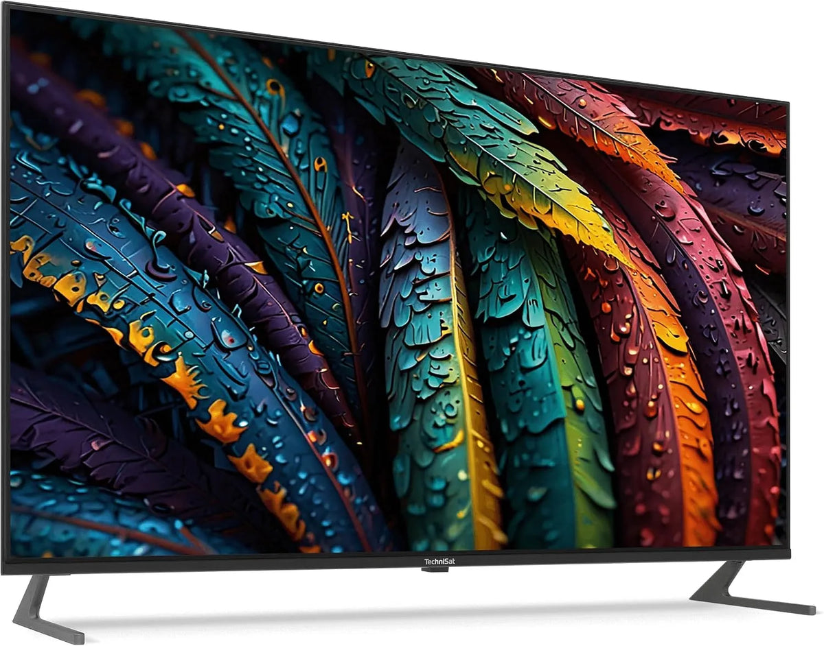 TechniSat 4K/UHD Zoll/164, TV'er, TV 65 UHD - 65 tommer / 164 cm 4K / UHD Smart TV, Sort, 4K, 164 cm, MiniLED