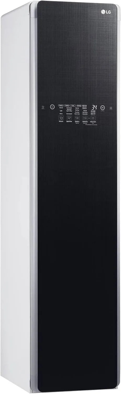 LG S3BF, Vaske-tørremaskiner, damplinned-plejesystem, Sort, 40 dB, 1850 W, 230 V, 50 Hz